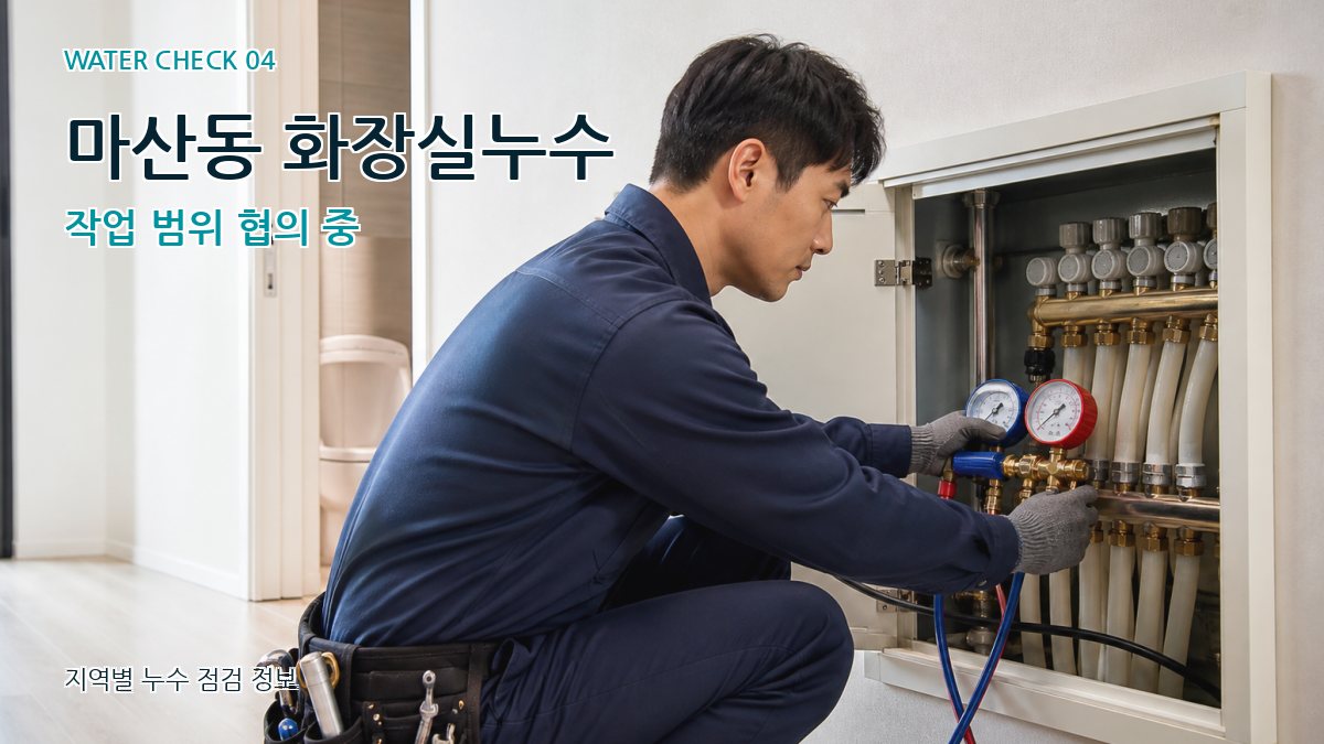 마산동 누수탐지 누수탐지 이미지