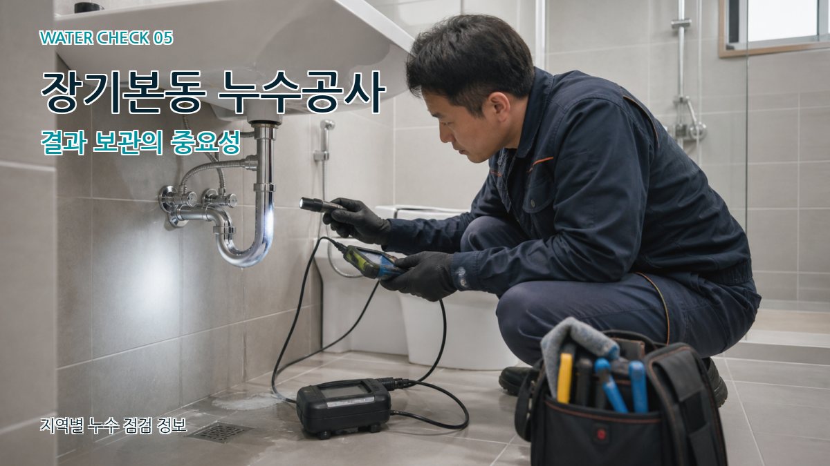 장기본동 누수공사 누수탐지 이미지