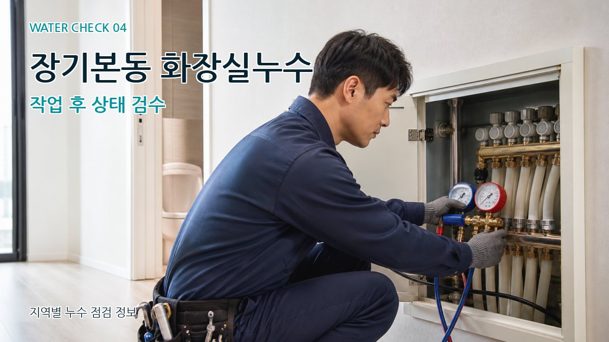 장기본동 누수탐지 누수탐지 이미지