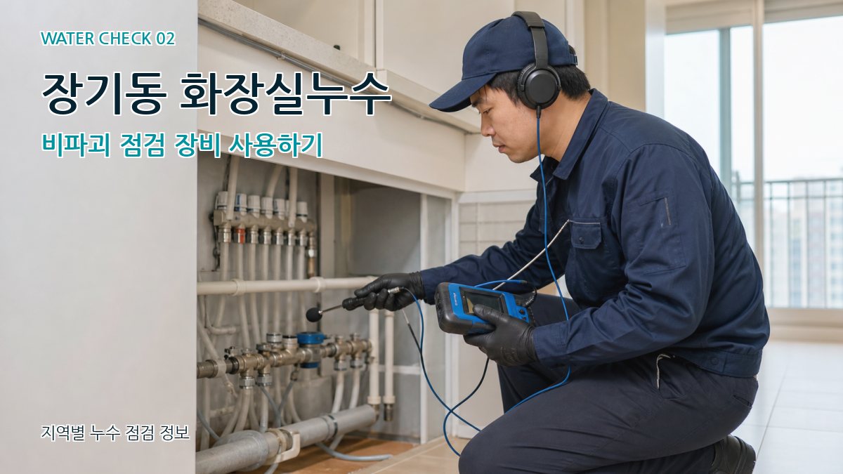 장기동 화장실누수 누수탐지 이미지