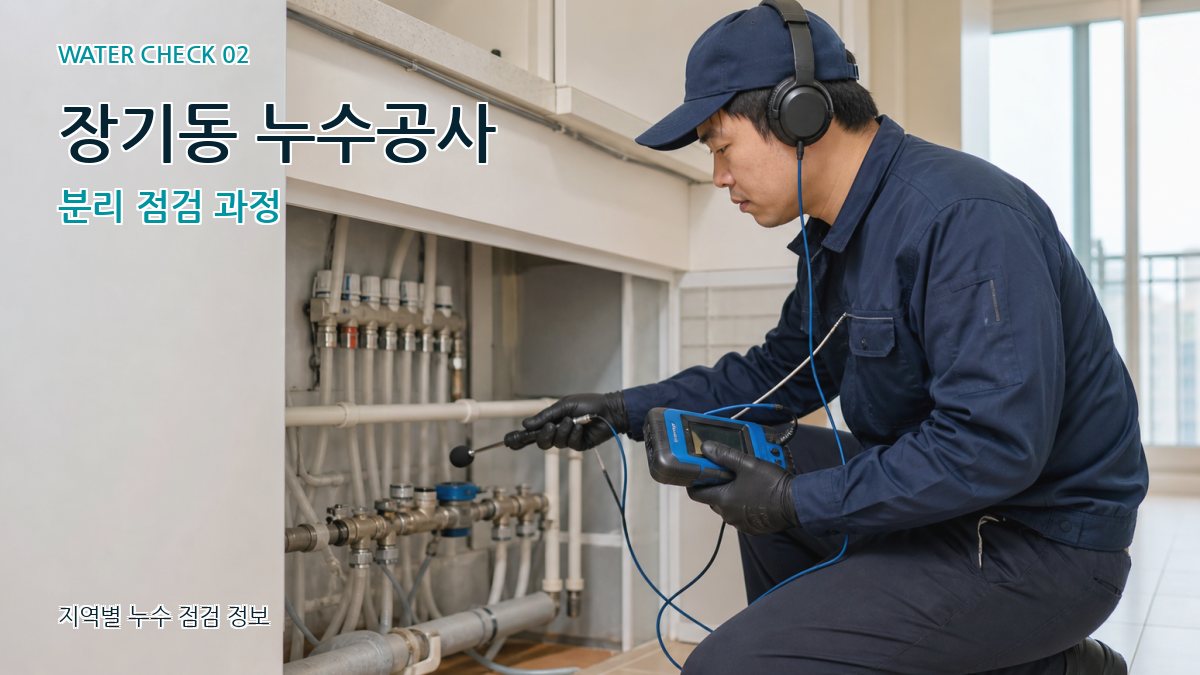 장기동 화장실누수 누수탐지 이미지