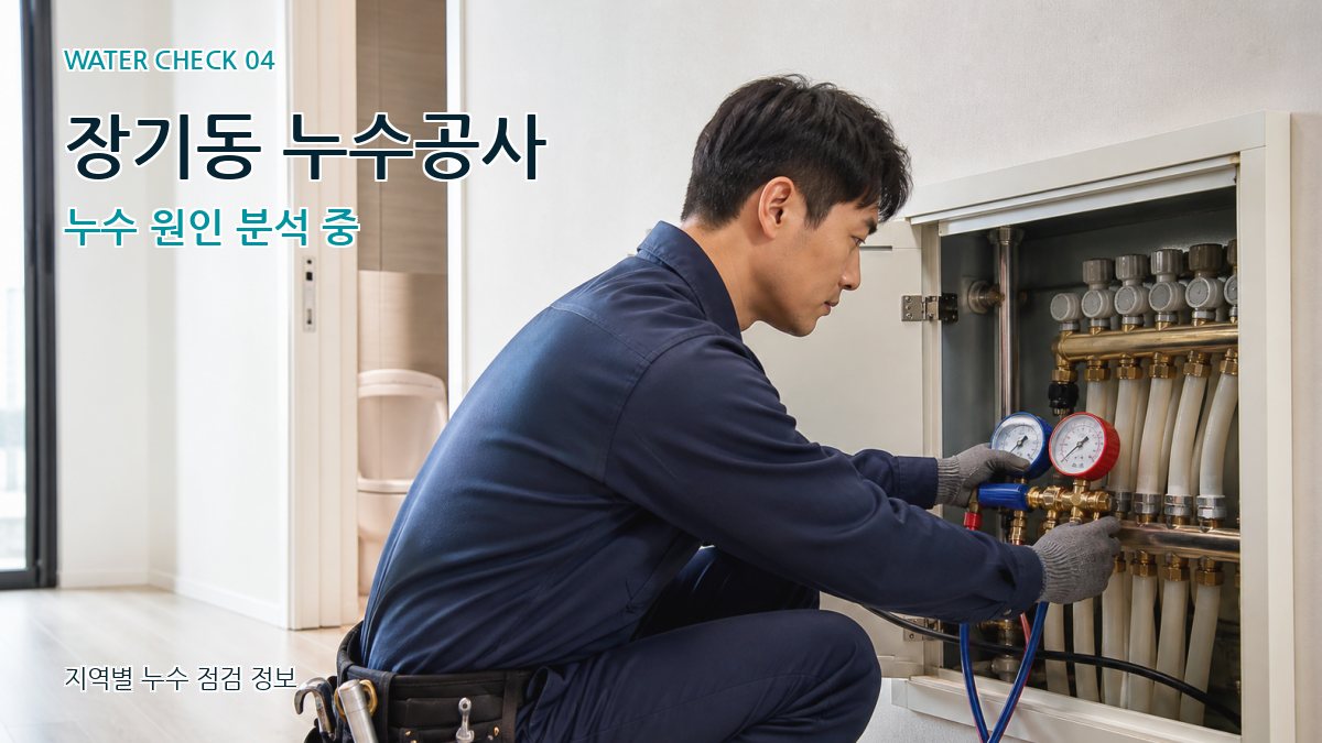 장기동 누수탐지 누수탐지 이미지
