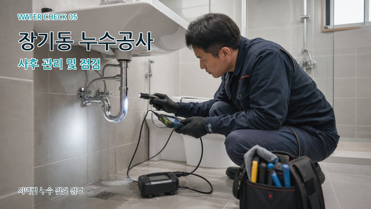 장기동 누수공사 누수탐지 이미지