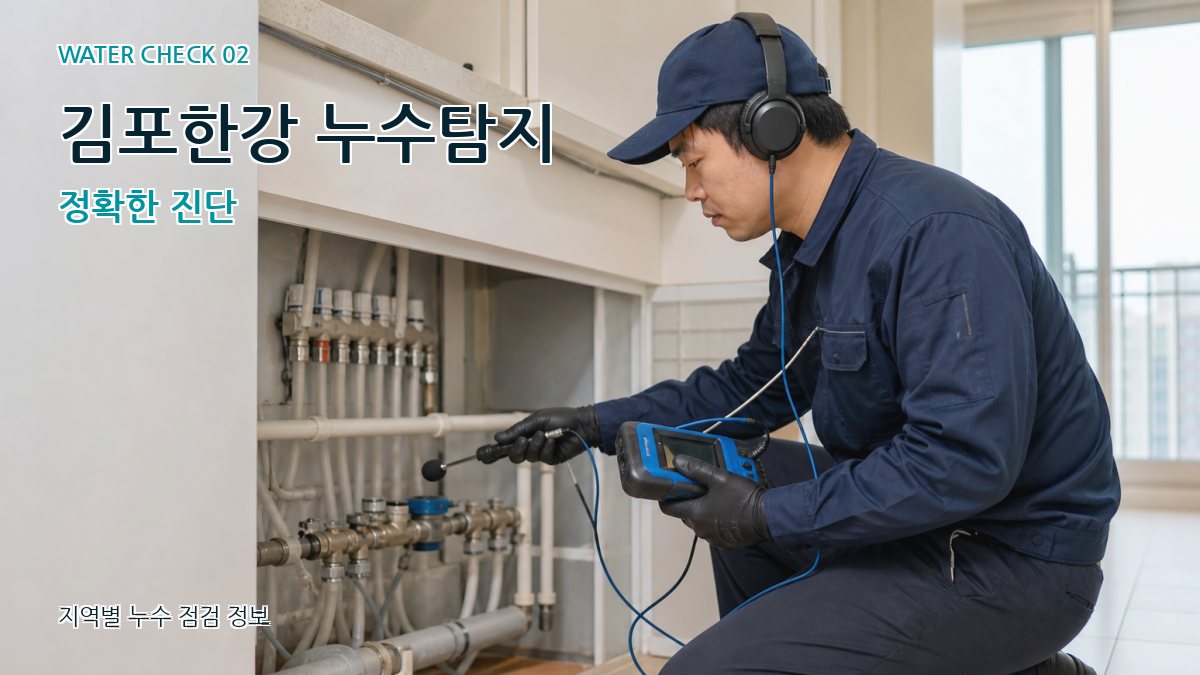 구래동 화장실누수 누수탐지 이미지
