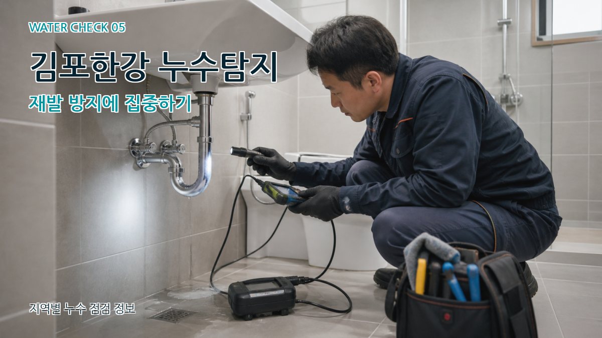 구래동 누수공사 누수탐지 이미지