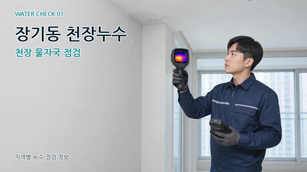 장기동 아파트누수 누수탐지 이미지