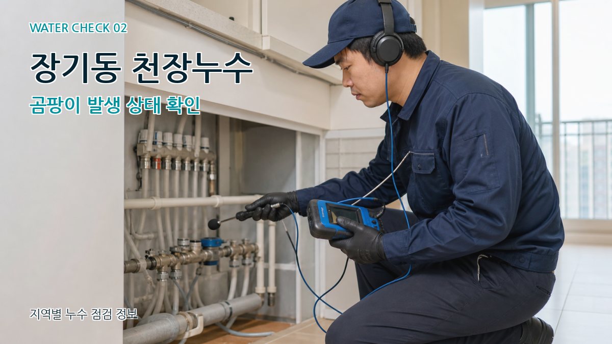 장기동 화장실누수 누수탐지 이미지