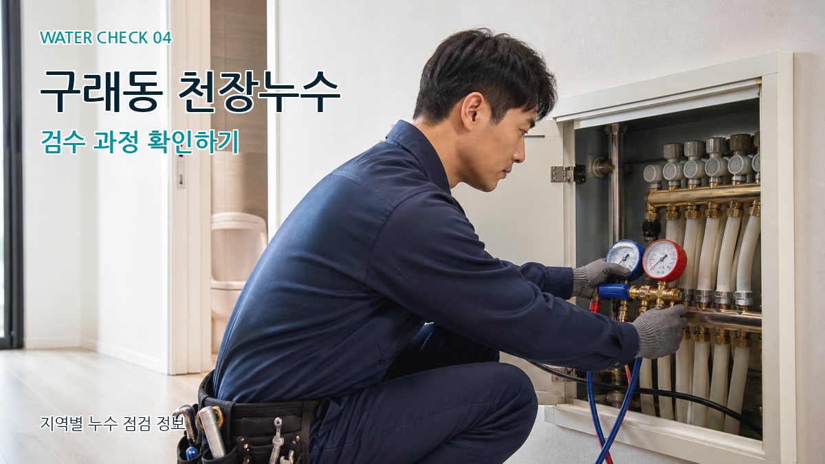 구래동 누수탐지 누수탐지 이미지