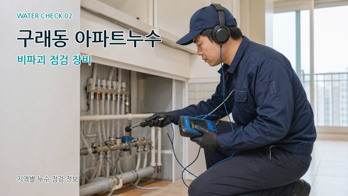 구래동 화장실누수 누수탐지 이미지
