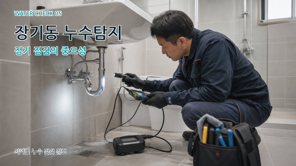 장기동 누수공사 누수탐지 이미지